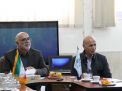 گزارش تصویری |  ديدار هيات رئيسه دانشگاه با اعضاي هيات علمي دانشكده تربیت بدنی 
